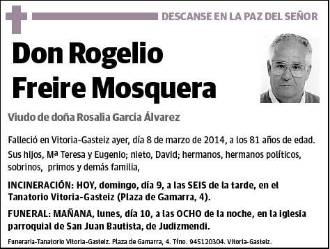 FREIRE MOSQUERA,ROGELIO