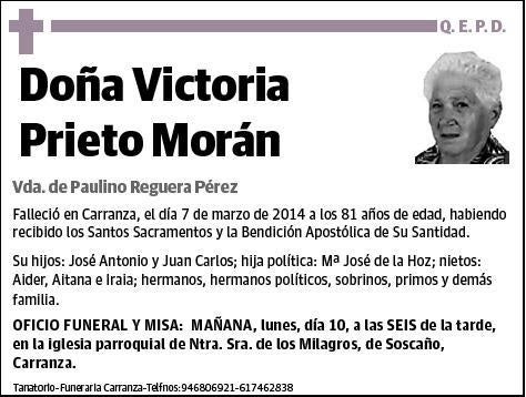 PRIETO MORAN,VICTORIA