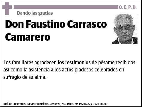 CARRASCO CAMARERO,FAUSTINO