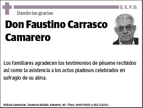 CARRASCO CAMARERO,FAUSTINO