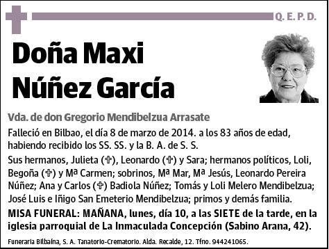 NUÑEZ GARCIA,MAXI