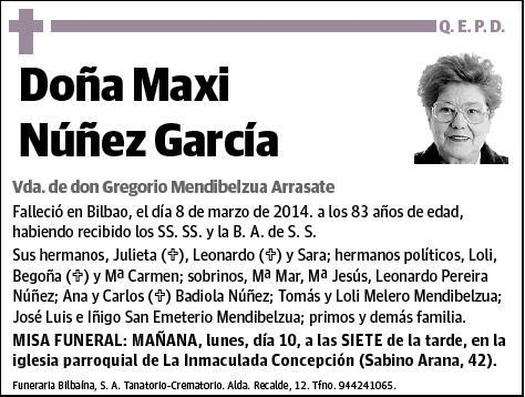 NUÑEZ GARCIA,MAXI