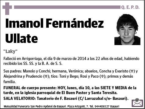 FERNANDEZ ULLATE,IMANOL