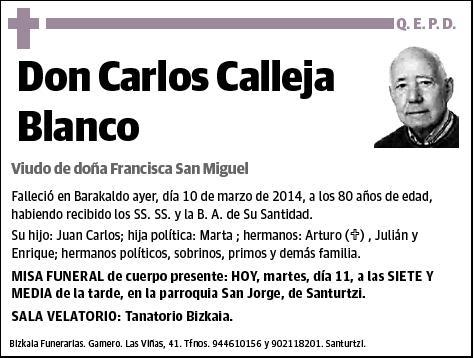 CALLEJA BLANCO,CARLOS