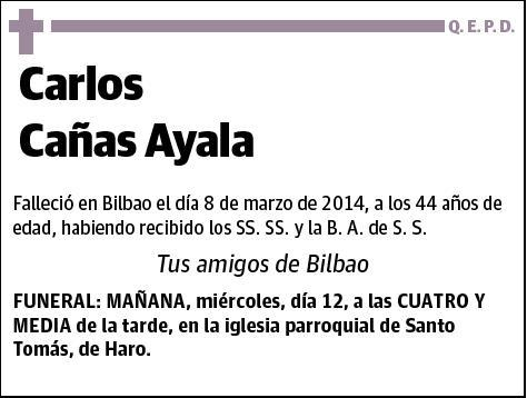 CAÑAS AYALA,CARLOS