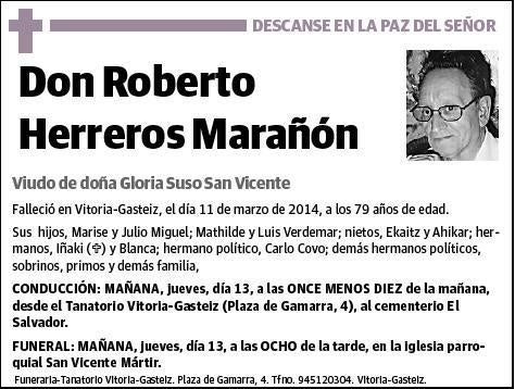 HERREROS MARAÑON,ROBERTO