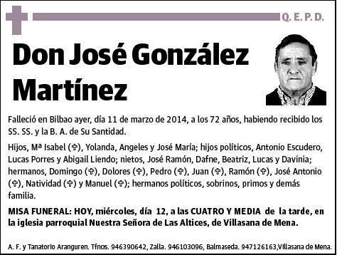 GONZALEZ MARTINEZ,JOSE