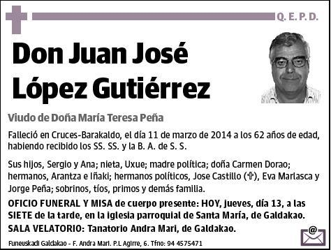 LOPEZ GUTIERREZ,JUAN JOSE