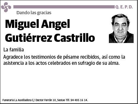 GUTIERREZ CASTRILLO,MIGUEL ANGEL