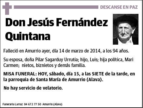 FERNANDEZ QUINTANA,JESUS