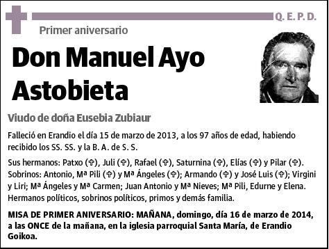 AYO ASTOBIETA,MANUEL