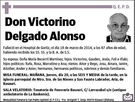 DELGADO ALONSO,VICTORINO