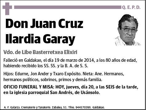 ILARDIA GARAY,JUAN CRUZ