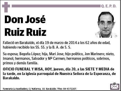 RUIZ RUIZ,JOSE