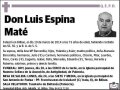 ESPINA MATE,LUIS