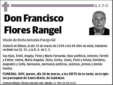 FLORES RANGEL,FRANCISCO