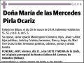 PIRLA OCARIZ,MARIA DE LAS MERCEDES