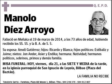 DIEZ ARROYO,MANOLO