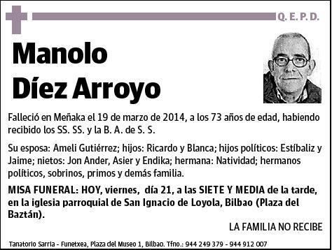 DIEZ ARROYO,MANOLO