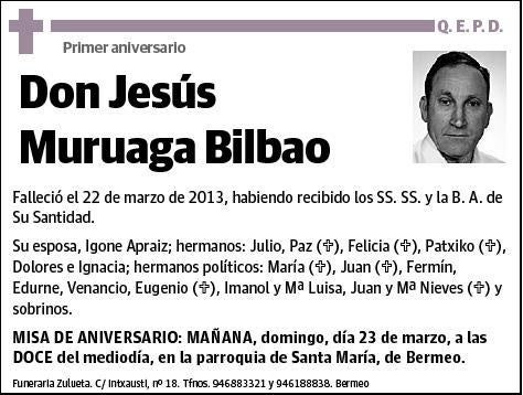 MURUAGA BILBAO,JESUS