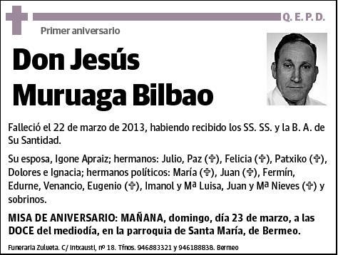 MURUAGA BILBAO,JESUS