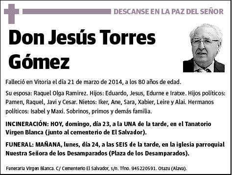 TORRES GOMEZ,JESUS