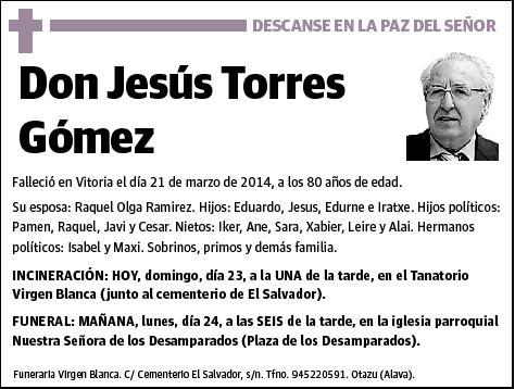 TORRES GOMEZ,JESUS