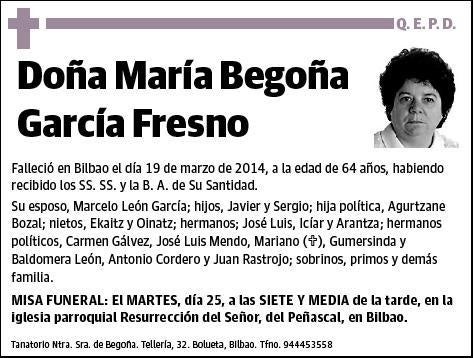 GARCIA FRESNO,MARIA BEGOÑA