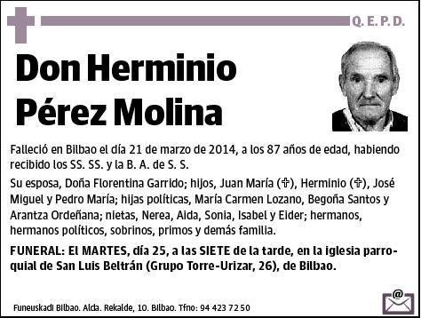 PEREZ MOLINA,HERMINIO