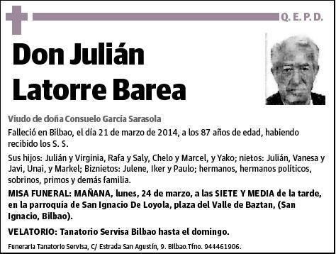 LATORRE BAREA,JULIAN