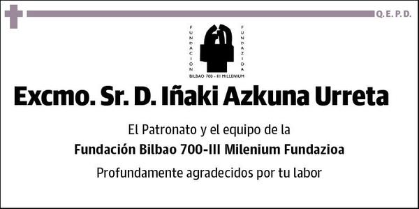 AZKUNA URRETA,IÑAKI