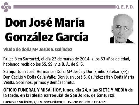 GONZALEZ GARCIA,JOSE MARIA