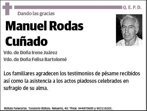 RODAS CUÑADO,MANUEL