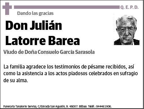 LATORRE BAREA,JULIAN