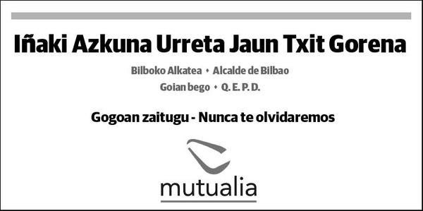 AZKUNA URRETA,IÑAKI