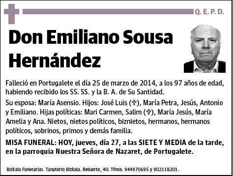 SOUSA HERNANDEZ,EMILIANO