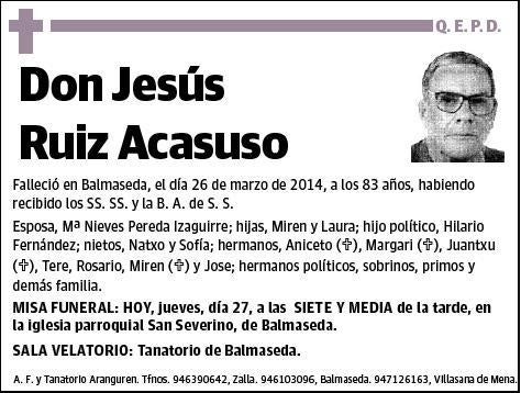 RUIZ ACASUSO,JESUS