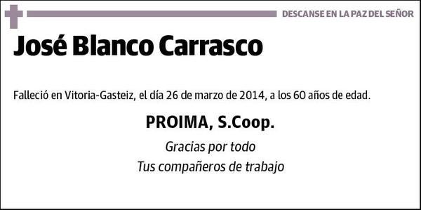 BLANCO CARRASCO,JOSE