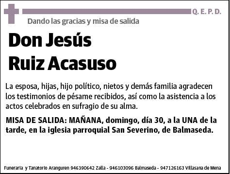 RUIZ ACASUSO,JESUS