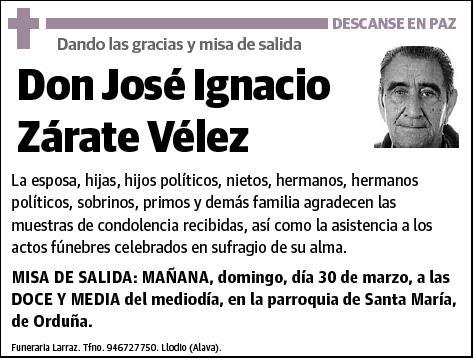 ZARATE VELEZ,JOSE IGNACIO