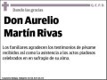 MARTIN RIVAS,AURELIO