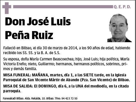 PEÑA RUIZ,JOSE LUIS