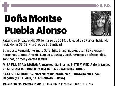 PUEBLA ALONSO,MONTSE