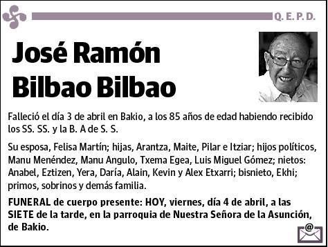 BILBAO BILBAO,JOSE RAMÓN