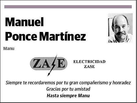 PONCE MARTINEZ,MANUEL