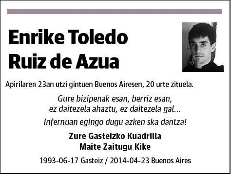 TOLEDO RUIZ DE AZUA,ENRIKE