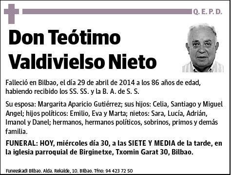 VALDIVIELSO NIETO,TEOTIMO