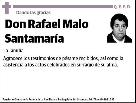 MALO SANTAMARIA,RAFAEL