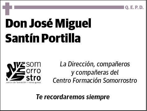 SANTIN PORTILLA,JOSE MIGUEL