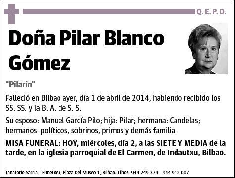 BLANCO GOMEZ,PILAR